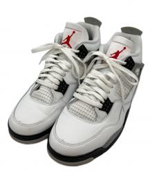 NIKE（ナイキ）の古着「Air Jordan 4 Retro "White/Cement" (2025)　エアジョーダン4 レトロ "ホワイト/セメント" (2025)　」｜ホワイト