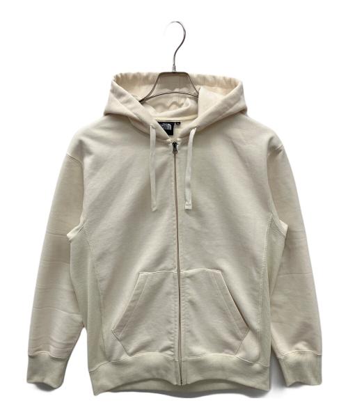 THE NORTH FACE（ザ ノース フェイス）THE NORTH FACE (ザ ノース フェイス) フルジップフーディ アイボリー サイズ:Sの古着・服飾アイテム