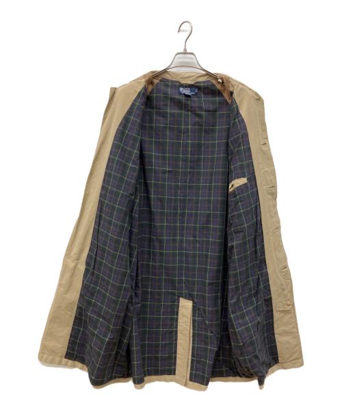 POLO RALPH LAUREN（ポロ・ラルフローレン）POLO RALPH LAUREN (ポロ・ラルフローレン) ステンカラーコート ベージュ サイズ:Mの古着・服飾アイテム