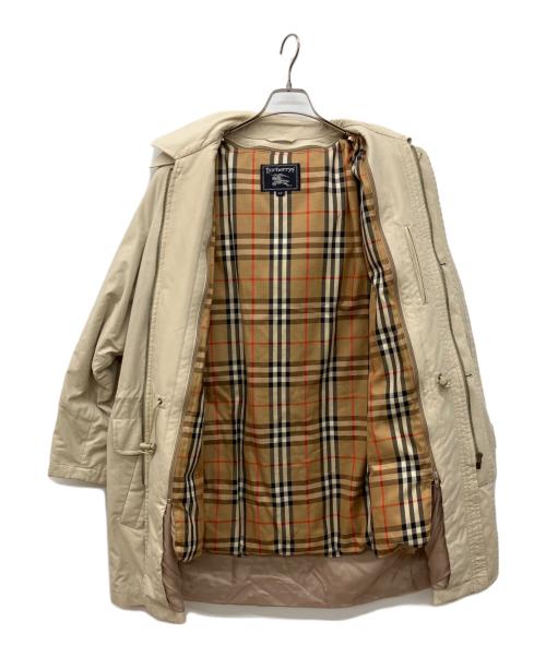 Burberry's（バーバリーズ）Burberry's (バーバリーズ) ダウンライナー付ステンカラーコート　ノバチェック　BBN82-910-80　 ベージュ サイズ:LYの古着・服飾アイテム