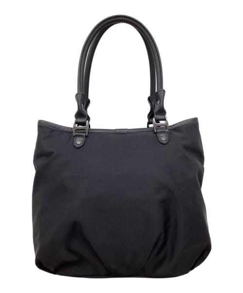 BURBERRY BLUE LABEL（バーバリーロンドンブルーレーベル）BURBERRY BLUE LABEL (バーバリーロンドンブルーレーベル) トートバッグ ブラックの古着・服飾アイテム