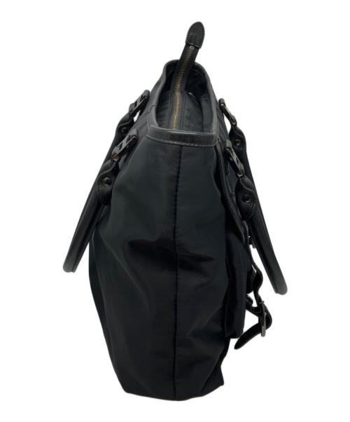 BURBERRY BLUE LABEL（バーバリーロンドンブルーレーベル）BURBERRY BLUE LABEL (バーバリーロンドンブルーレーベル) トートバッグ ブラックの古着・服飾アイテム