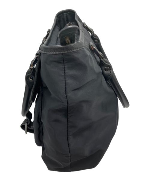 BURBERRY BLUE LABEL（バーバリーロンドンブルーレーベル）BURBERRY BLUE LABEL (バーバリーロンドンブルーレーベル) トートバッグ ブラックの古着・服飾アイテム