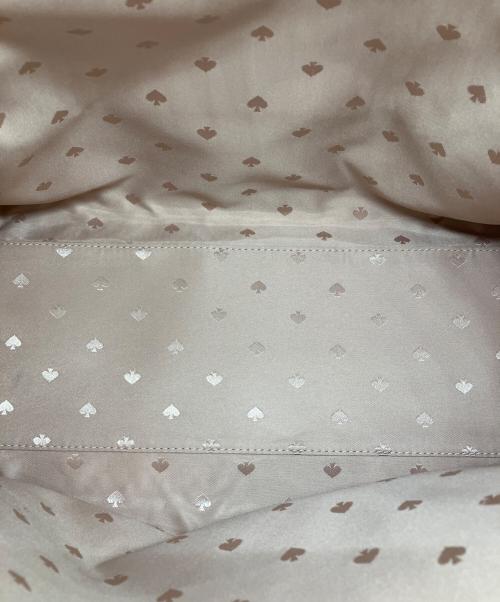 Kate Spade（ケイトスペード）Kate Spade (ケイトスペード) トートバッグ　ウォームジンジャーブレッド ブリム ペブルド レザー ラップトップ トート ブラウンの古着・服飾アイテム