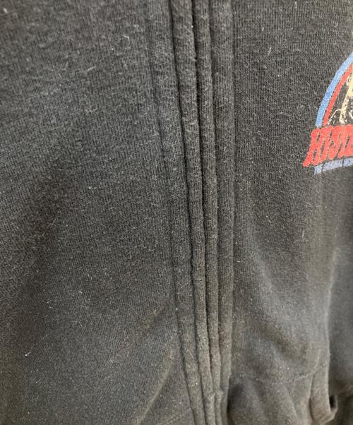 Hysteric Glamour（ヒステリックグラマー）Hysteric Glamour (ヒステリックグラマー) 両面プリント  バイクガールジップパーカー ブラック サイズ:Lの古着・服飾アイテム