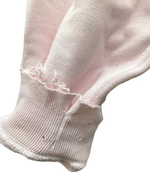 TEPPEI FURUYAMA（テッペイフルヤマ）TEPPEI FURUYAMA (テッペイフルヤマ) ダメージ加工スウェット　PULLOVER SWEAT / SP500 ピンク サイズ:-の古着・服飾アイテム