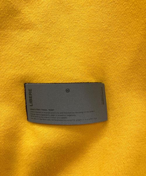 LIBERE（リベーレ）LIBERE (リベーレ) ビッグシルエットエンジェルベイビーズプリントスウェットシャツ イエロー サイズ:3の古着・服飾アイテム