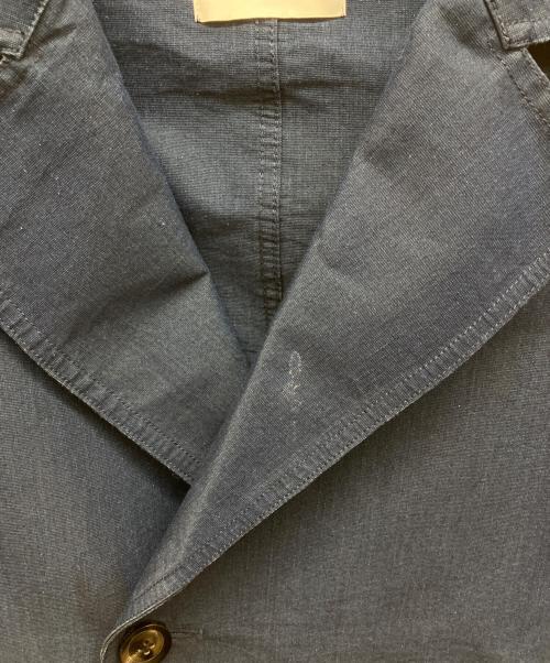 JOHNBULL（ジョンブル）Johnbull (ジョンブル) グログランオーバーコート ネイビー サイズ:Ｓの古着・服飾アイテム