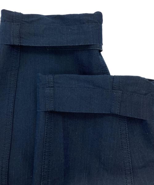 JOHNBULL（ジョンブル）Johnbull (ジョンブル) グログランオーバーコート ネイビー サイズ:Ｓの古着・服飾アイテム