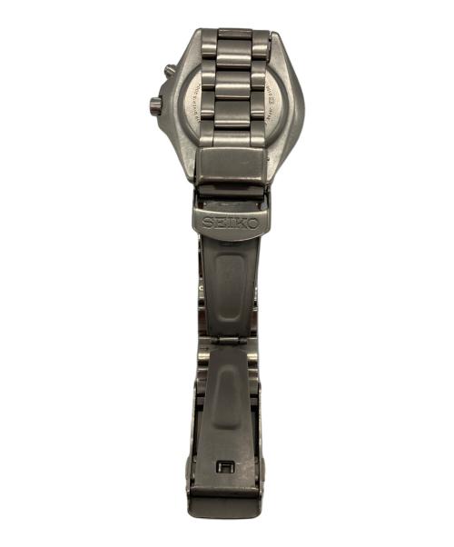 SEIKO（セイコー）SEIKO (セイコー) ダイバー AGS SCUBA 200m　腕時計 ブルーの古着・服飾アイテム