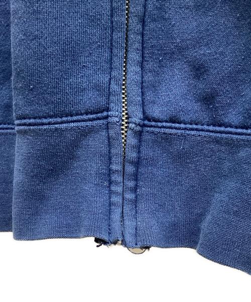 stussy（ステューシー）stussy (ステューシー) ワールドツアーフルジップアップパーカー ネイビー サイズ:XLの古着・服飾アイテム