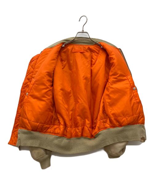 ALPHA（アルファ）ALPHA (アルファ) デザートカモMA-1フライトジャケット ベージュ サイズ:Lの古着・服飾アイテム