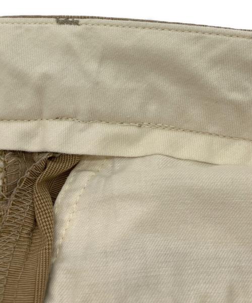 POLO RALPH LAUREN（ポロ・ラルフローレン）POLO RALPH LAUREN (ポロ・ラルフローレン) 2タックグレンチェックスラックス ベージュ サイズ:W34×L30の古着・服飾アイテム