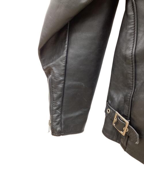 Schott（ショット）Schott (ショット) Lot.641 ライナー付シングルライダースジャケット ブラック サイズ:38の古着・服飾アイテム