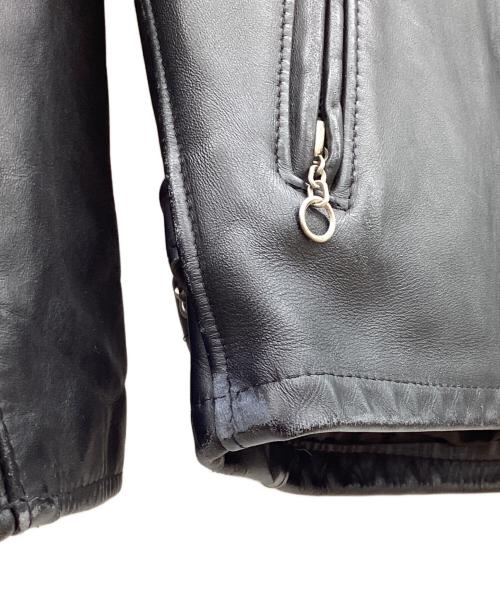 Schott（ショット）Schott (ショット) Lot.641 ライナー付シングルライダースジャケット ブラック サイズ:38の古着・服飾アイテム