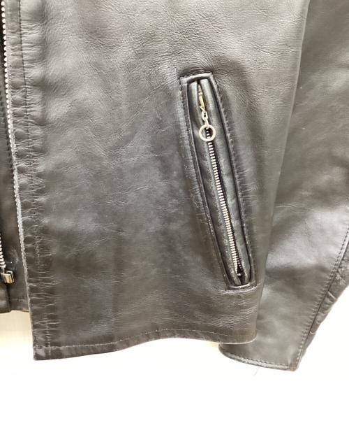 Schott（ショット）Schott (ショット) Lot.641 ライナー付シングルライダースジャケット ブラック サイズ:38の古着・服飾アイテム