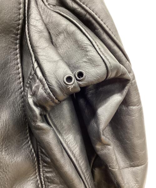 Schott（ショット）Schott (ショット) Lot.641 ライナー付シングルライダースジャケット ブラック サイズ:38の古着・服飾アイテム