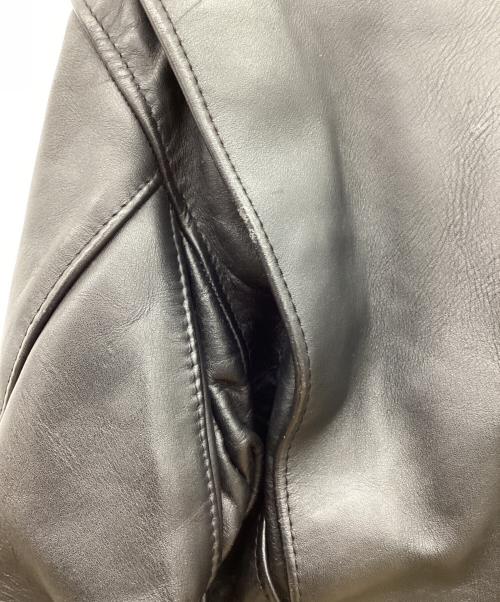 Schott（ショット）Schott (ショット) Lot.641 ライナー付シングルライダースジャケット ブラック サイズ:38の古着・服飾アイテム