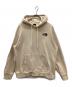 THE NORTH FACE（ザ ノース フェイス）の古着「COTTON ESSENTIAL HOODIE」｜ベージュ