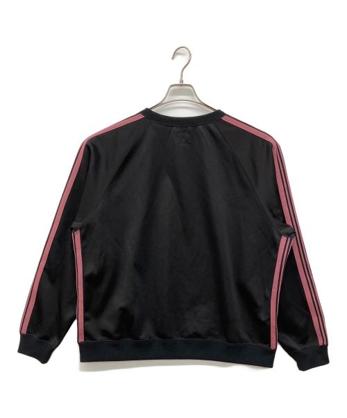 Needles（ニードルズ）Needles (ニードルズ) Track Crew Neck Shirt　トラック・クルー・ネック・シャツ  ブラック サイズ:Lの古着・服飾アイテム