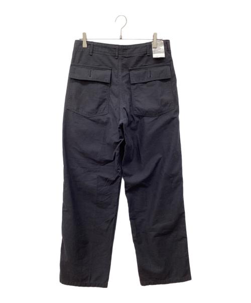 CIOTA（シオタ）CIOTA (シオタ) スビンコットンムラ糸バックサテンベイカーパンツ ブラック サイズ:5の古着・服飾アイテム