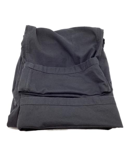 CIOTA（シオタ）CIOTA (シオタ) スビンコットンムラ糸バックサテンベイカーパンツ ブラック サイズ:5の古着・服飾アイテム