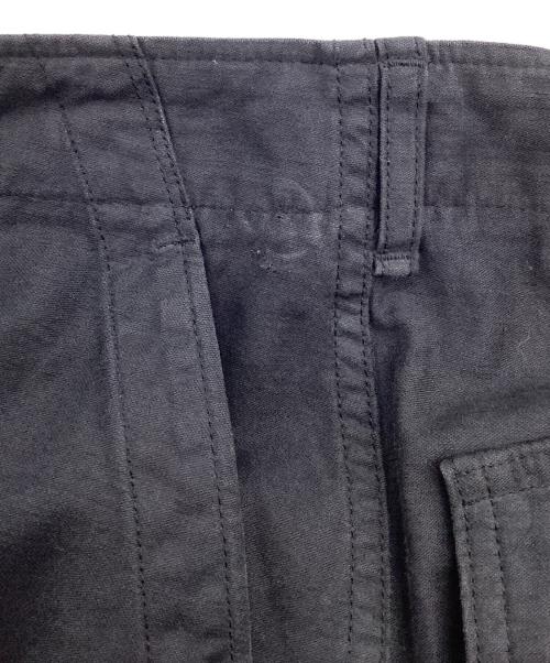 CIOTA（シオタ）CIOTA (シオタ) スビンコットンムラ糸バックサテンベイカーパンツ ブラック サイズ:5の古着・服飾アイテム