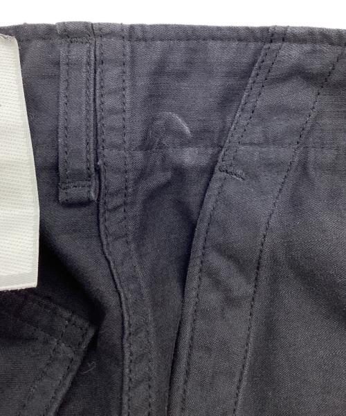 CIOTA（シオタ）CIOTA (シオタ) スビンコットンムラ糸バックサテンベイカーパンツ ブラック サイズ:5の古着・服飾アイテム