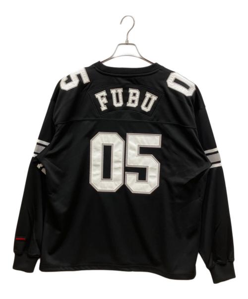 FUBU（フブ）FUBU (フブ) GAME SHIRTS ブラック サイズ:Lの古着・服飾アイテム