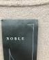 中古・古着 Noble (ノーブル) W/Nyリバーオーバーカラーコート ブラウン サイズ:38：10000円