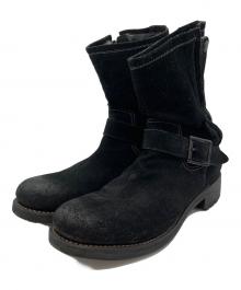 5351 pour les hommes（5351プールオム）の古着「エンジニアブーツ　サイドジップブーツ」｜ブラック