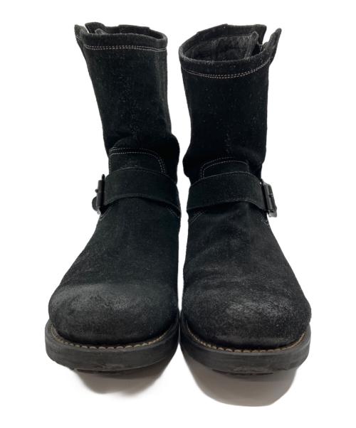 5351 pour les hommes（5351プールオム）5351 pour les hommes (5351プールオム) エンジニアブーツ　サイドジップブーツ ブラック サイズ:25㎝の古着・服飾アイテム