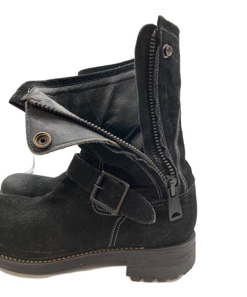 5351 pour les hommes（5351プールオム）5351 pour les hommes (5351プールオム) エンジニアブーツ　サイドジップブーツ ブラック サイズ:25㎝の古着・服飾アイテム