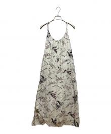 GRACE CLASS（グレースクラス）の古着「サーフプリントキャミワンピース」｜アイボリー