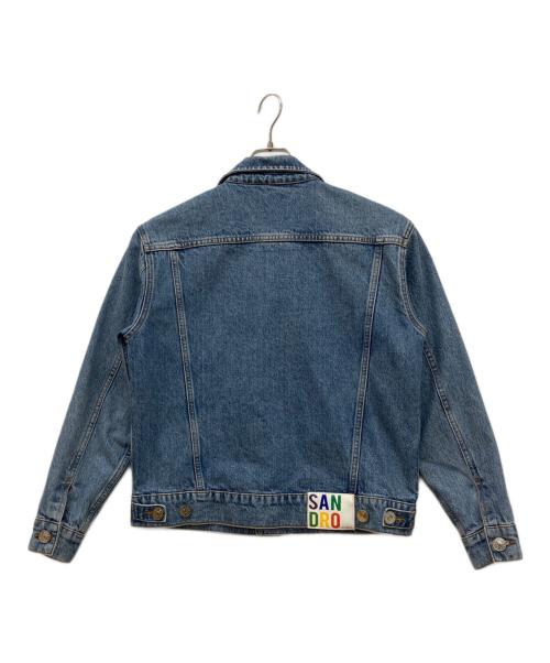 Sandro（サンドロ）Sandro (サンドロ) デニムジャケット インディゴ サイズ:36の古着・服飾アイテム