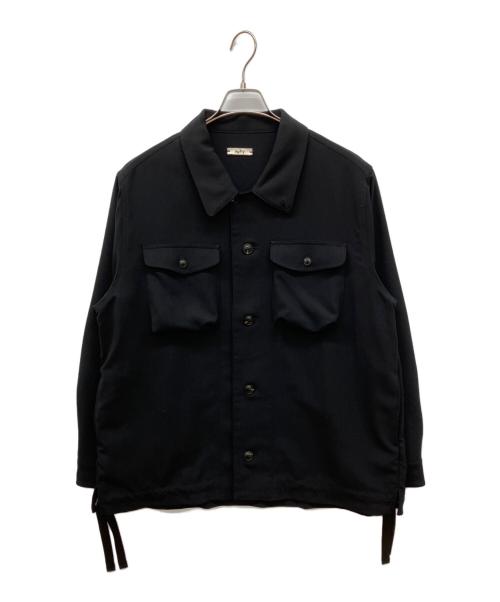 saby（サバイ）saby (サバイ) ミリタリーシャツジャケット ブラック サイズ:3の古着・服飾アイテム