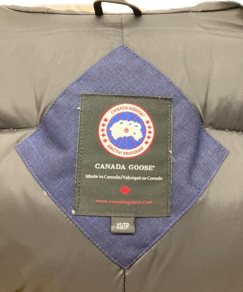 CANADA GOOSE（カナダグース）CANADA GOOSE (カナダグース)  EDIFICE別注 CRESTON PARKA クレストン パーカ ダウンジャケット ブルー サイズ:XSの古着・服飾アイテム