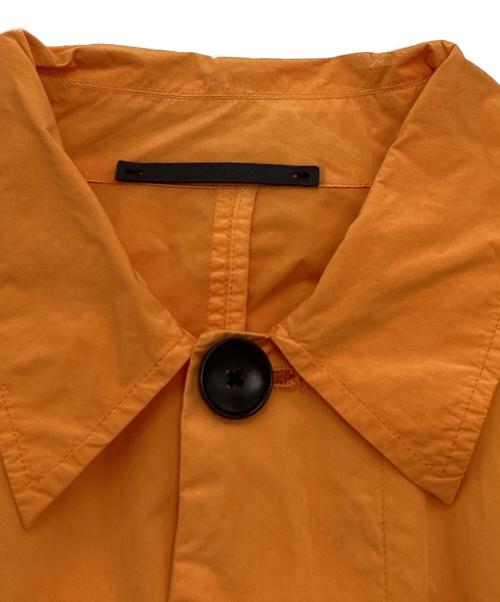 PS Paul Smith（ＰＳポールスミス）PS Paul Smith (ＰＳポールスミス) ステンカラーコート イエロー サイズ:Mの古着・服飾アイテム