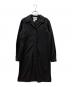 MaxMara（マックスマーラ）の古着「ウール比翼シャツワンピース」｜グレー