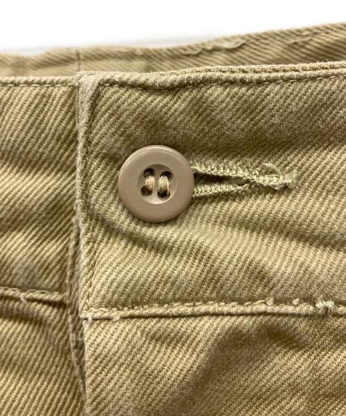 French Military（フレンチミリタリー）FRENCH MILITARY (フレンチミリタリー) 後期型M-52トラウザーチノ ベージュ サイズ:35の古着・服飾アイテム