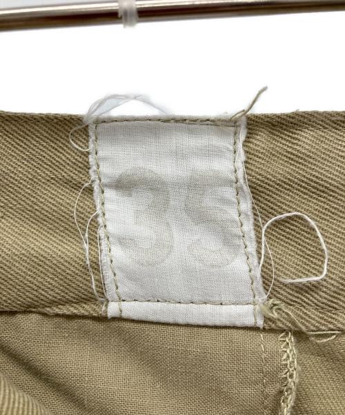 French Military（フレンチミリタリー）FRENCH MILITARY (フレンチミリタリー) 後期型M-52トラウザーチノ ベージュ サイズ:35の古着・服飾アイテム