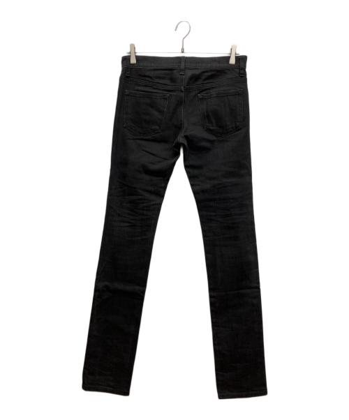 JOHN LAWRENCE SULLIVAN（ジョン ローレンス サリバン）JOHN LAWRENCE SULLIVAN (ジョン ローレンス サリバン) RIGID DENIM TAPERED PANTS　リジット デニム パンツ ブラック サイズ:36の古着・服飾アイテム