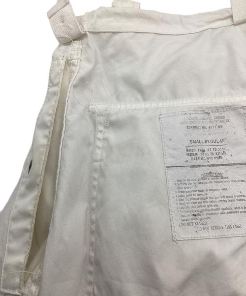 US ARMY（ユーエスアーミー）US ARMY (ユーエスアーミー) スノーカモパンツ ホワイト サイズ:Ｓの古着・服飾アイテム