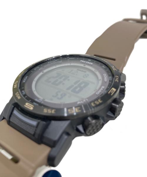 CASIO（カシオ）CASIO (カシオ) PRO TREK　Climber Line　腕時計 ブラウンの古着・服飾アイテム