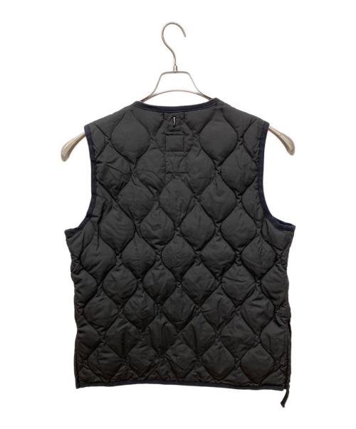 TAION（タイオン）TAION (タイオン) CR-MILITARY HOODIE　ミリタリーフーデットダウンベストセットコート ブラック サイズ:Lの古着・服飾アイテム