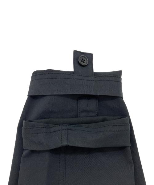 TAION（タイオン）TAION (タイオン) CR-MILITARY HOODIE　ミリタリーフーデットダウンベストセットコート ブラック サイズ:Lの古着・服飾アイテム