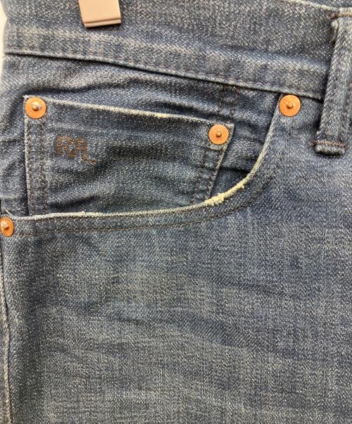 RRL（ダブルアールエル）RRL (ダブルアールエル) ジャパンウーブンセルビッチデニム インディゴ サイズ:W32×L32の古着・服飾アイテム