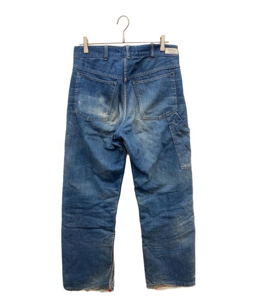 MONTGOMERY WARD（モンゴメリーワード）MONTGOMERY WARD (モンゴメリーワード) powr house (パワーハウス) キルティング ライナーペインターデニムパンツ インディゴ サイズ:下記サイズ参照の古着・服飾アイテム