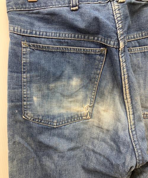 MONTGOMERY WARD（モンゴメリーワード）MONTGOMERY WARD (モンゴメリーワード) powr house (パワーハウス) キルティング ライナーペインターデニムパンツ インディゴ サイズ:下記サイズ参照の古着・服飾アイテム