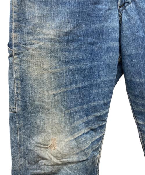 MONTGOMERY WARD（モンゴメリーワード）MONTGOMERY WARD (モンゴメリーワード) powr house (パワーハウス) キルティング ライナーペインターデニムパンツ インディゴ サイズ:下記サイズ参照の古着・服飾アイテム